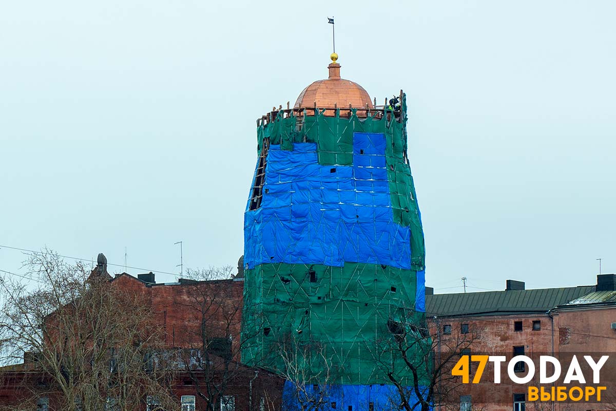 Часовая башня в Выборге. Фото: Илья Киряков